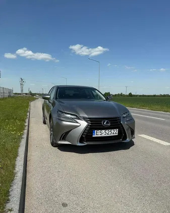 łódzkie Lexus GS cena 110000 przebieg: 154000, rok produkcji 2017 z Skierniewice